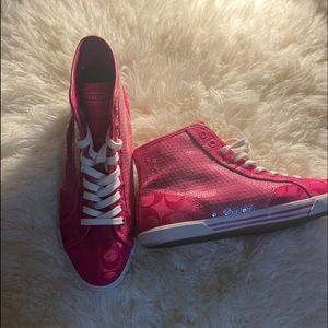 Coach High Top Shoes